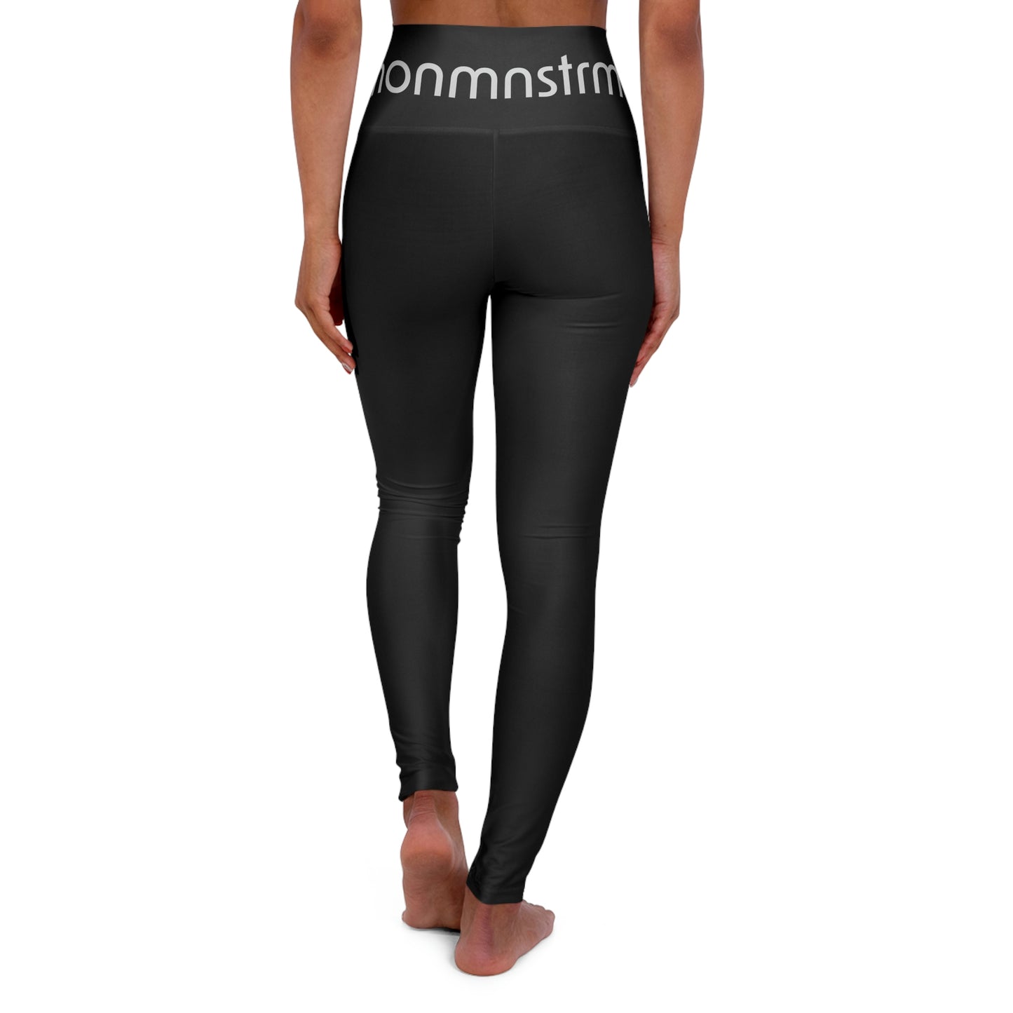 High Waisted Yoga Leggings (AOP)